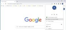 Accesso alla scheda profilo utente Google