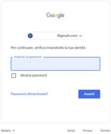 password Google