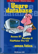 Copertina Libro Usare database di Paolo Guccini ed. McGraw Hill