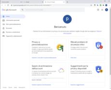 la scheda profilo utente Google