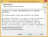 SqlServer Native Cliente install