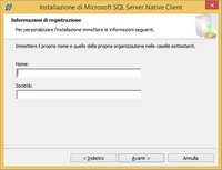 SqlServer Native Cliente install
