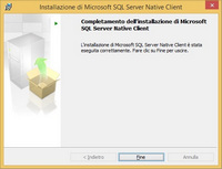 SqlServer Native Cliente install