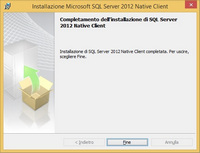 SqlServer Native Cliente install